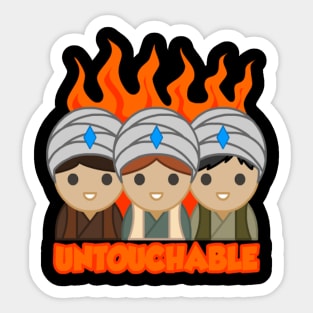 Untouchable Sticker